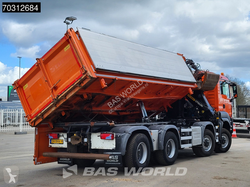 شاحنة MAN 41.440  8X8 Palfinger Q170Z Crane 8x8...