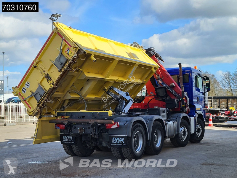 شاحنة MAN 35.480 8X4 HMF 2243-Z2 Crane Kran...