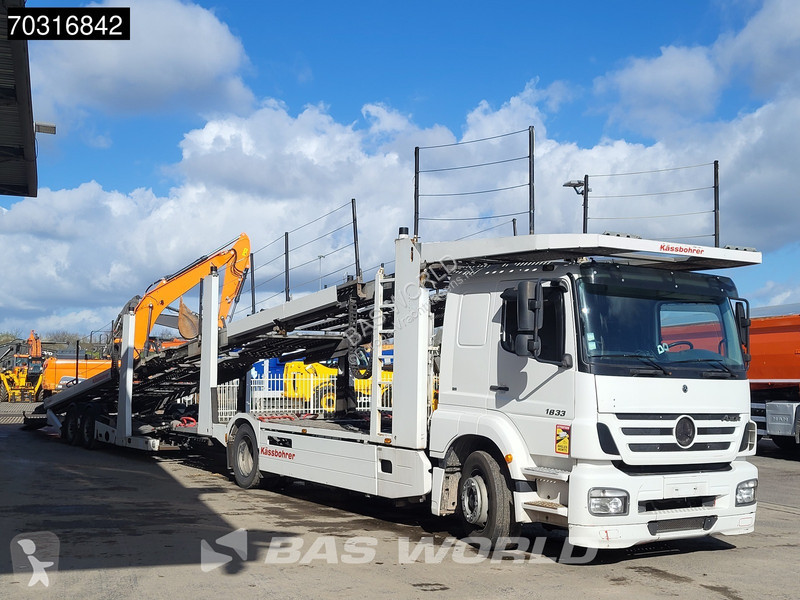 شاحنة Mercedes 1833 4X2 Kassbohrer SSV-01 car...
