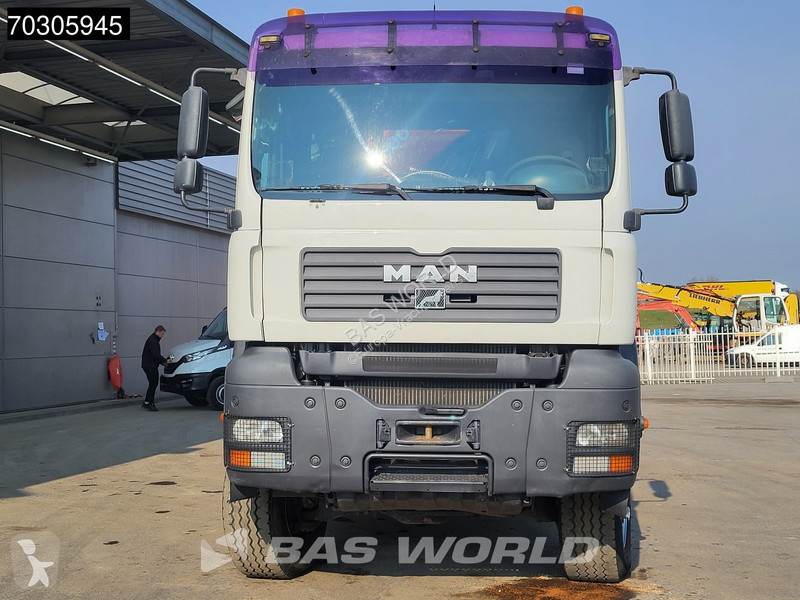 شاحنة MAN 33.350  6X6 Fassi F600 Crane Kran +...