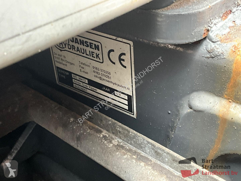 Lastbil Ginaf X6 4142 CF 8x2 met 22 m3...