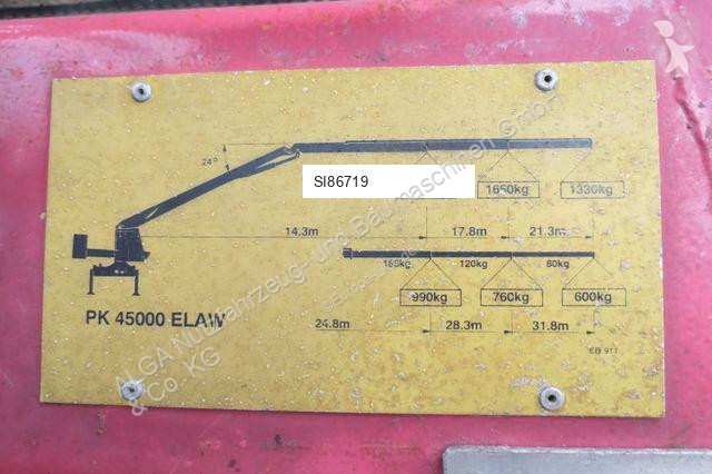 شاحنة MAN 26.430 TGA 6x4, Palfinger 45000 ELAW,...