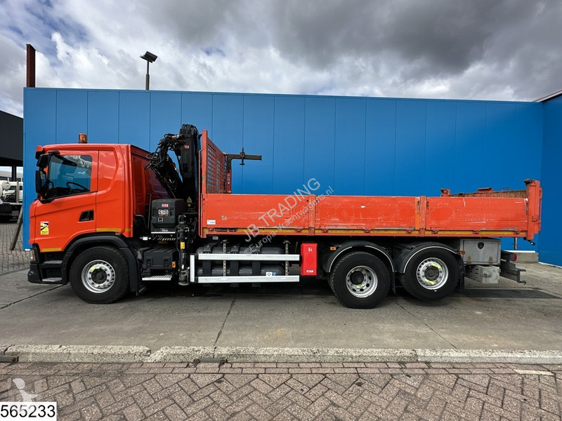 شاحنة Scania 410 EURO 6d, CN, 6x2, Retarder, Hiab