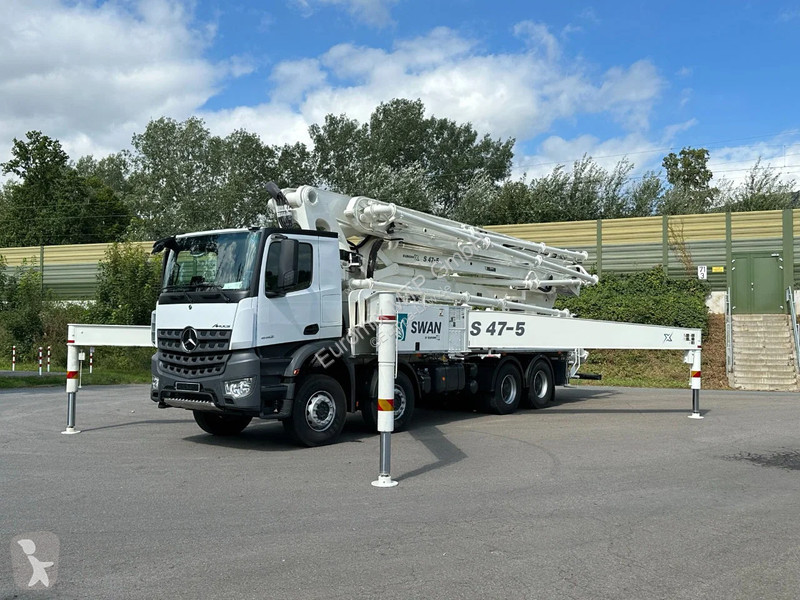 Beton Mercedes 4142 5 4142 8x4 SWAN TSP 47-5...