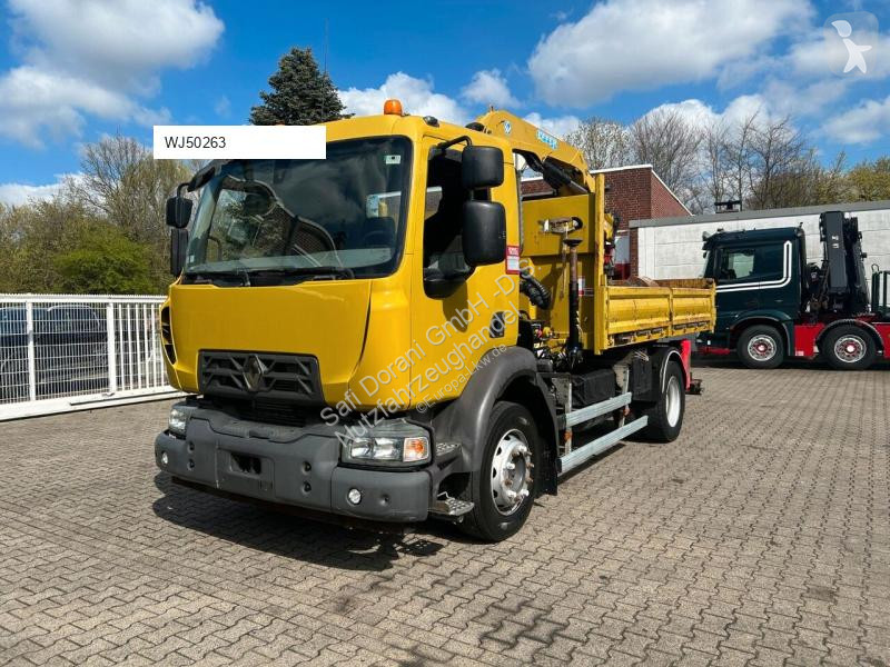 شاحنة Renault D14 220 3Skipper + Effer 65 2S Kran