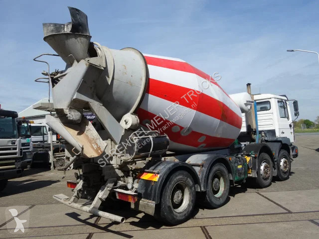 شاحنة MAN LIEBHERR MIXER,STEEL SPRINGS,BIG AXEL