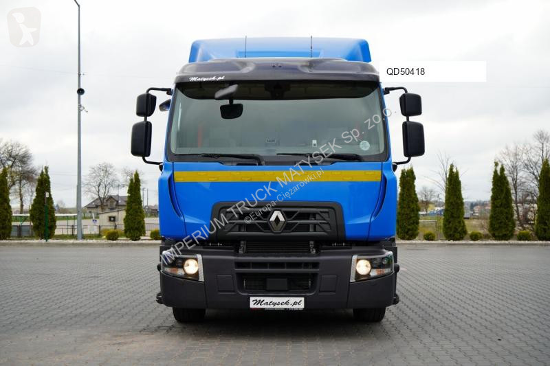 شاحنة Renault D WIDE 380 DE11 / 4X2 / LAWETA 8...
