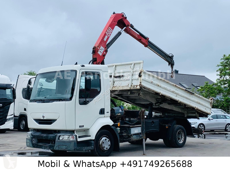 شاحنة Renault 220 dCI DayCab BB Meiller...