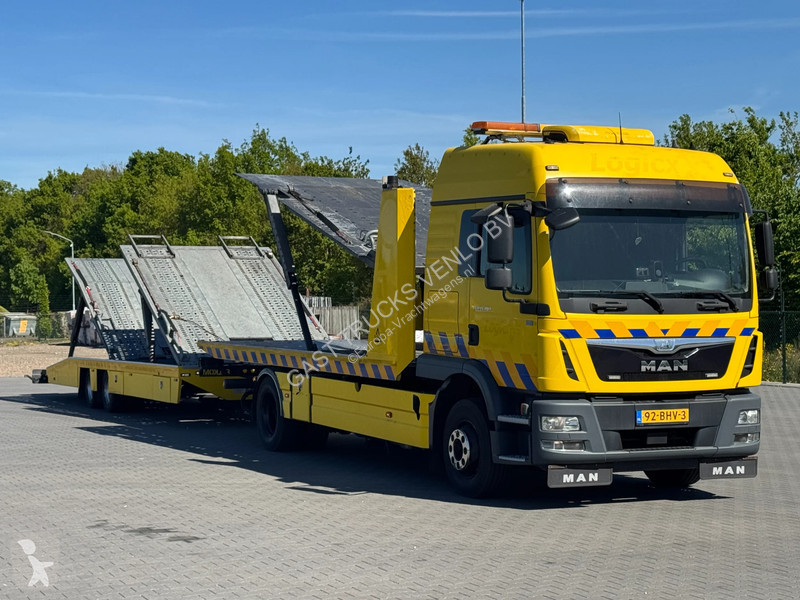 شاحنة MAN TGM 15.290 Falkom + AHW Tijhof opbouw...