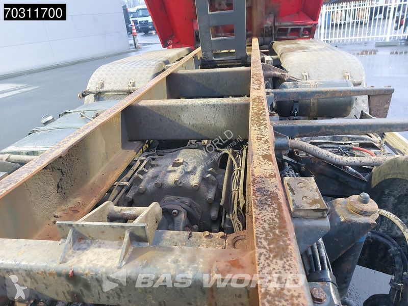 شاحنة Scania 420  8X6 8x6 18m3 KH Kipper Steel...