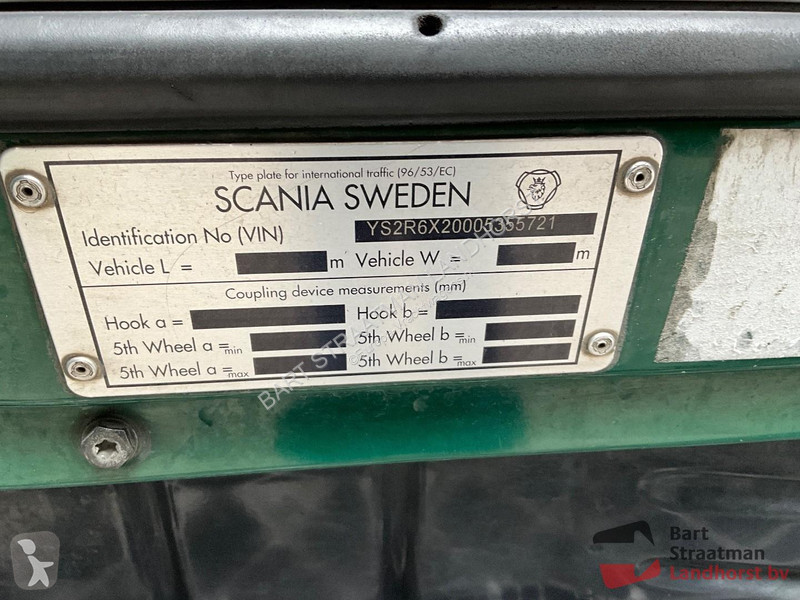 Lastbil Scania 520 6x2 Topline volledig...