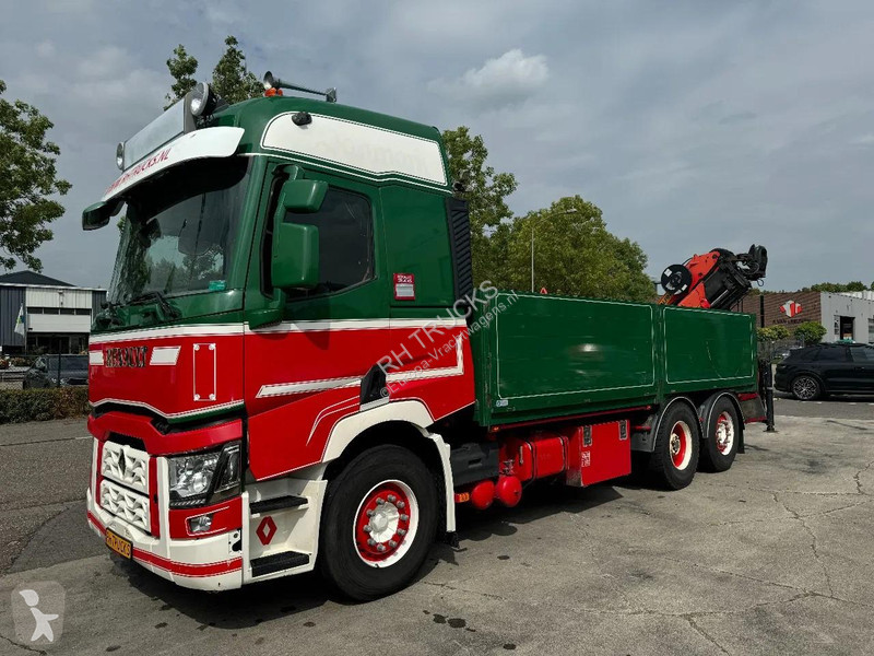 شاحنة Renault T HIGH 520 6X2 EURO 6 + PALFINGER...