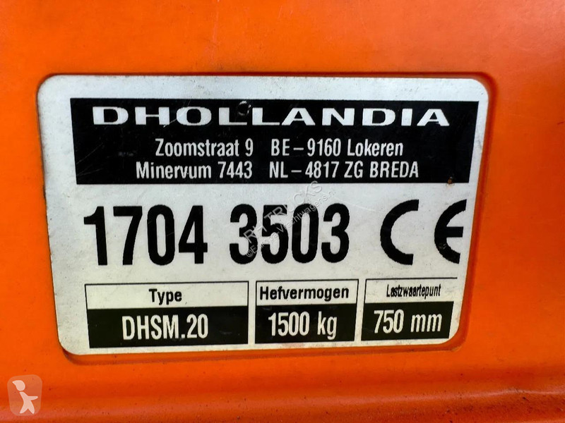 شاحنة Volvo 250 4X2 EURO 6 BOX DHOLLANDIA 1500 KG