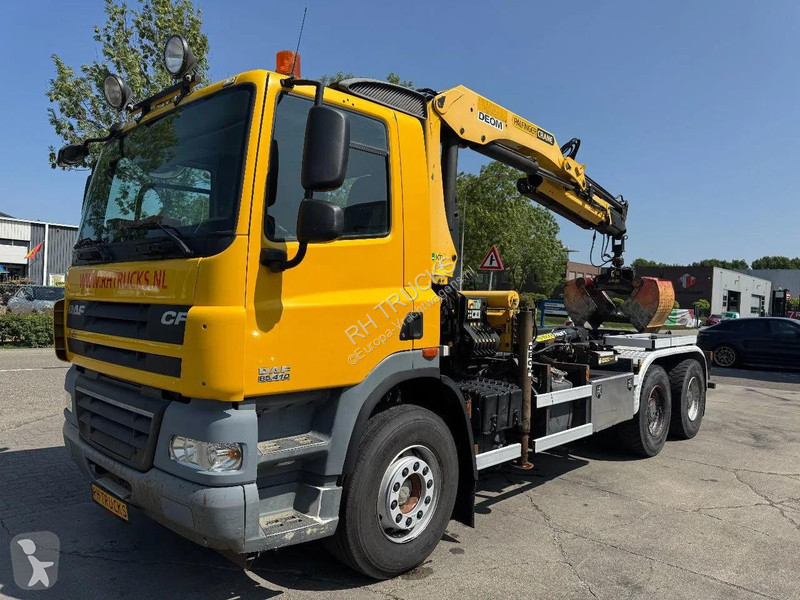شاحنة DAF 85410 6X4 - EURO 5 + PALFINGER...