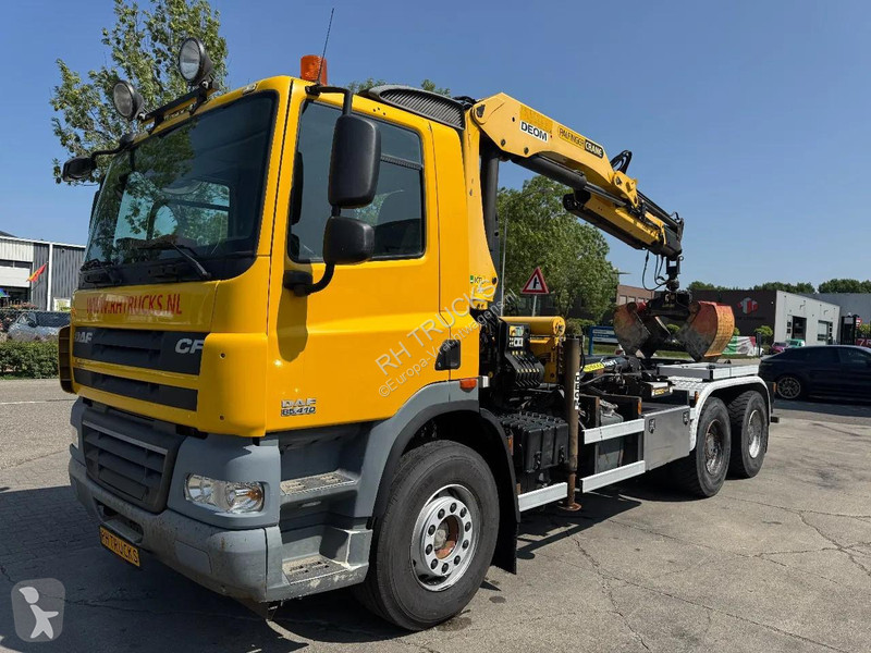 شاحنة DAF 85410 6X4 - EURO 5 + PALFINGER...
