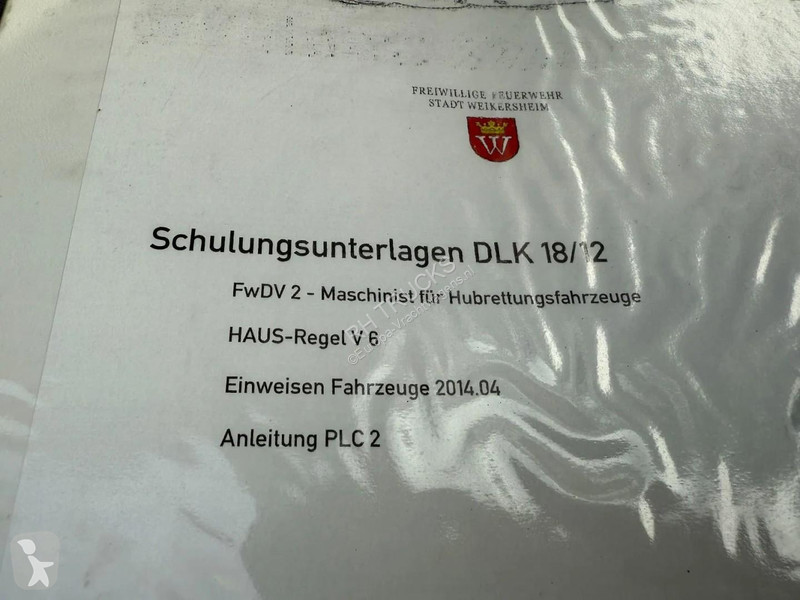 شاحنة Mercedes F + METZ DLK 18-12 LIFT +...