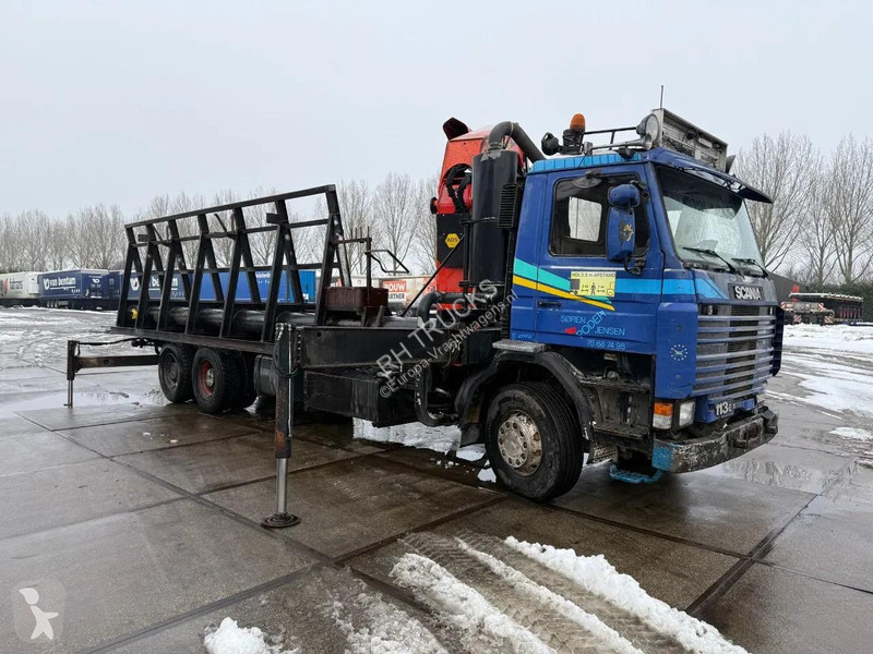 شاحنة Scania P-360 + PALFINGER PK 60002 +...