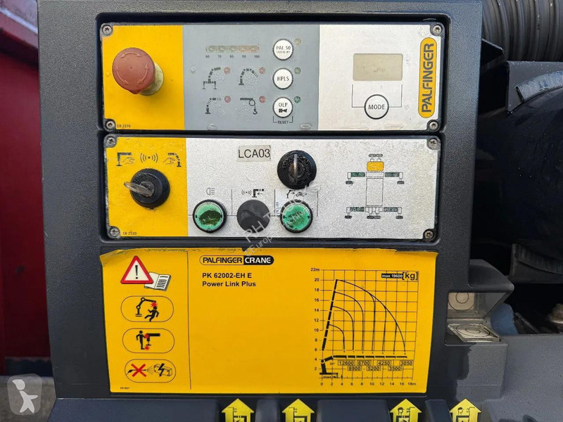 شاحنة DAF 85410 8X2 EURO 5 PALFINGER PK 62002 +...