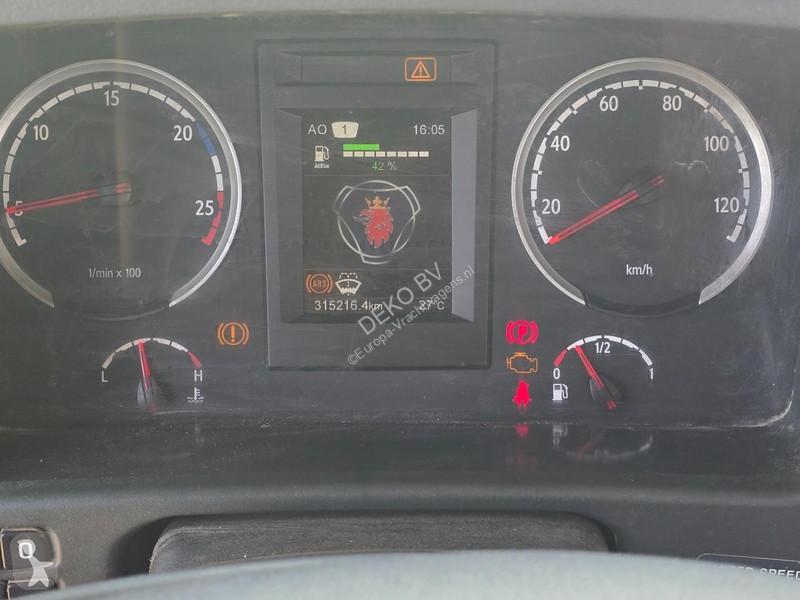 شاحنة Scania 410 CRANE/CONTAINER!! ZERO...