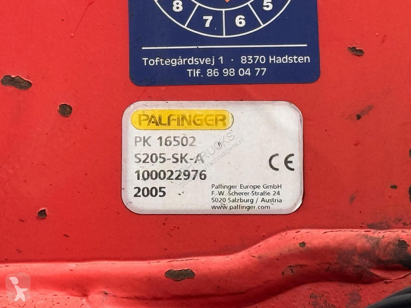 شاحنة Unimog 4X4 + PALFINGER PK 16502 + REMOTE...