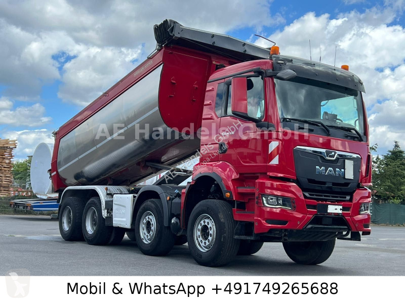شاحنة MAN 35.510 8x4 BB Meiller 17m³ Thermo...