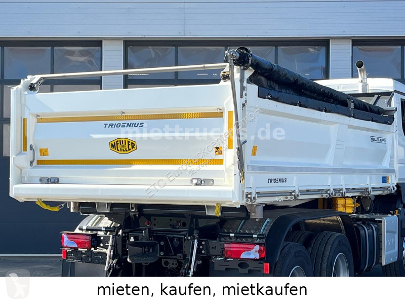 شاحنة MAN 33.480 6x4 Meiller Bordmatik/ mieten,...