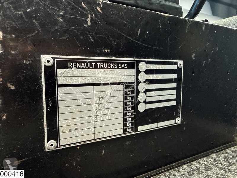 شاحنة Renault K 380 6x4, EURO 6, Palfinger, Remote