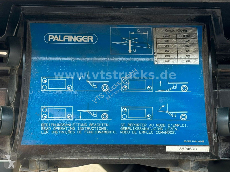 شاحنة Mercedes 816 4x2 Ladebordwand Bordwände