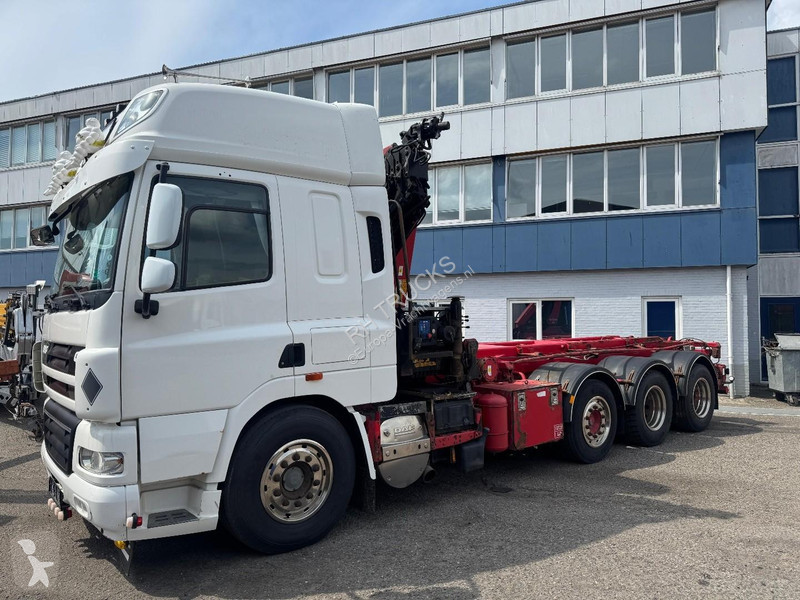 شاحنة DAF 85510 8X2 EURO 5 - HMF 2620-K5 +...