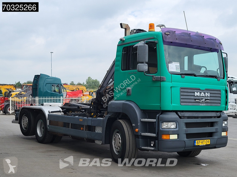شاحنة MAN TGA TGA 6X2 HIAB 166B-2 CL Crane +...