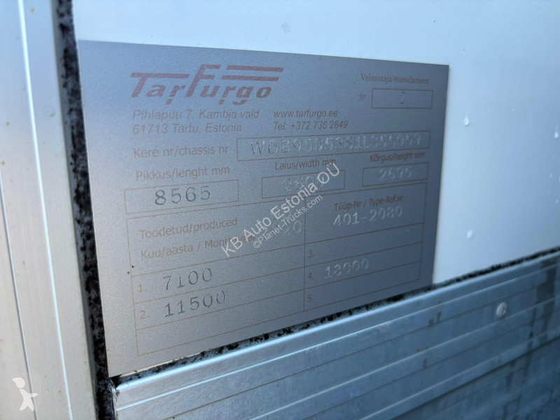 Mercedes 1824 4x2 TS-500 / BOX YEAR 2020 /...