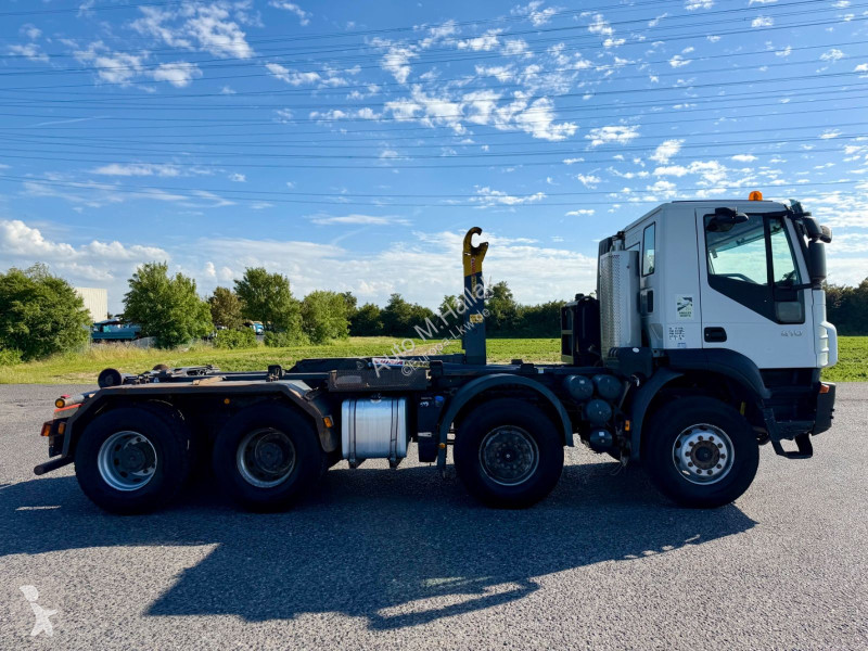 شاحنة Iveco TRAKKER 410 8x4 Palfinger Abrollkipper
