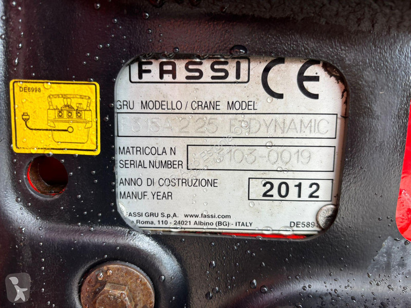 Lastbil Volvo FH 460 6x2*4 FASSI F315 A2.25 /...