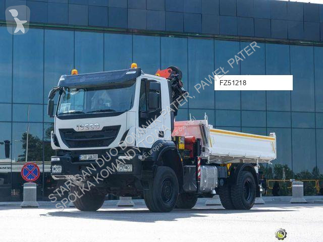 شاحنة Iveco TRAKKER 450 4x4 Palfinger 18002 EH...