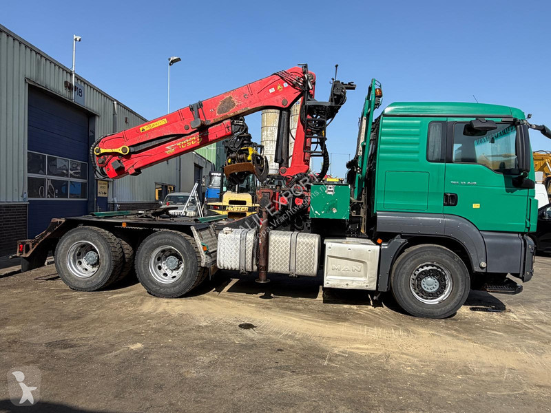 شاحنة MAN 33.480 Timber Crane - 6x4 - Manual...