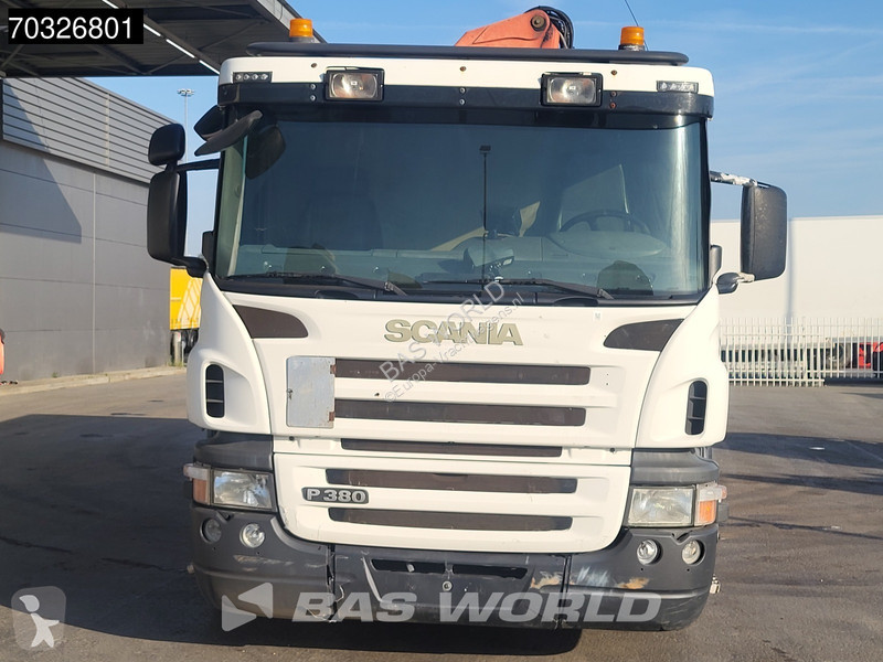 شاحنة Scania P380 P 6X2 Palfinger PK15500 Kran...