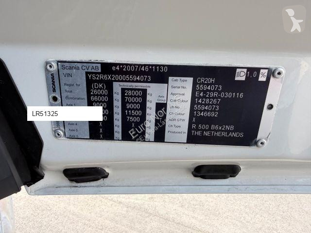 Lastbil  SCANIA R500 NGS 6x2 26 m3 Grain silo /...