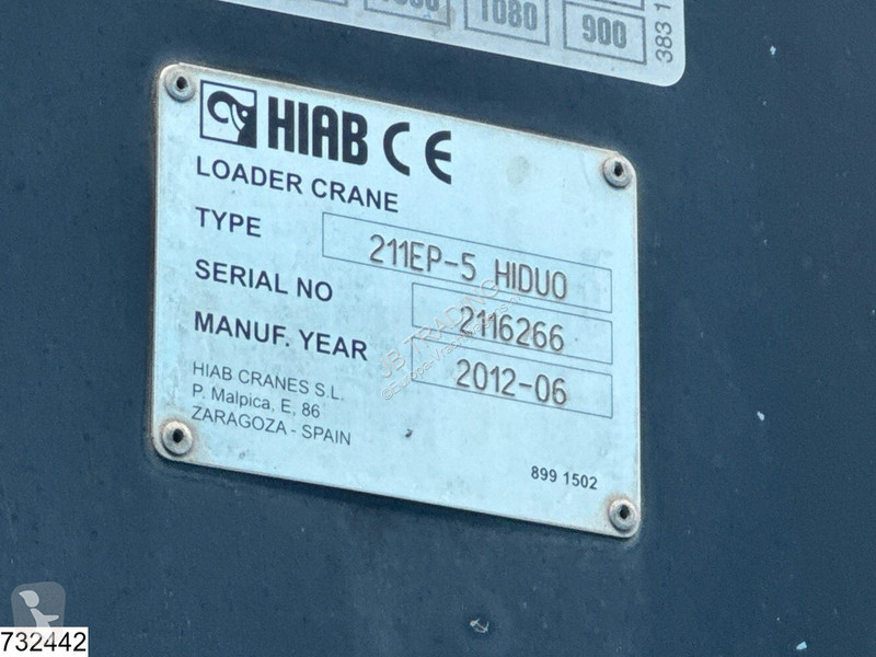 شاحنة Volvo FMX 8x4, EURO 5, Retarder, HIAB,...