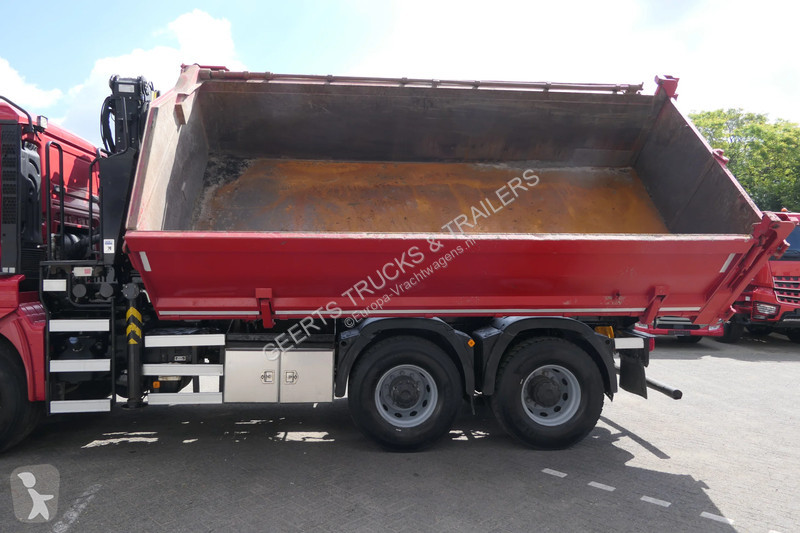 شاحنة MAN TGS | 6X6 | 2 Side Tipper + Hydraulic...