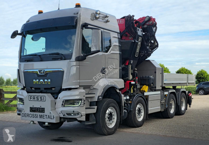 شاحنة MAN 37/510 8x4 FASSI 115tm CRANE/...