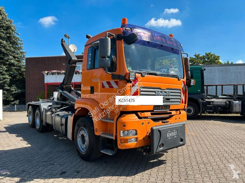 شاحنة MAN 26.400 TGA Abroller 6x4 Winterdienst