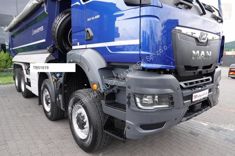 Kamion MAN TGS / 8X6 / WYWROTKA / TYLNOZSYPOWA...