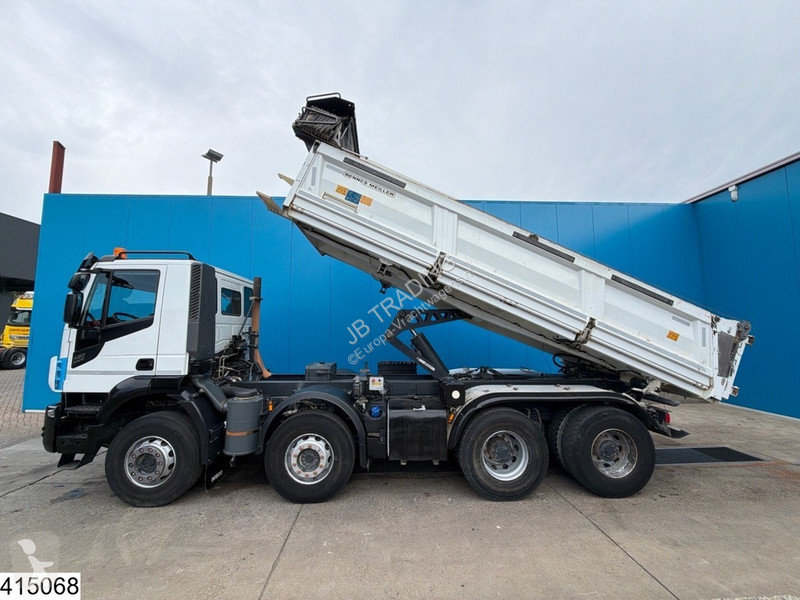 شاحنة Iveco XWay 480 8x4, Euro 6d, leaf spring...
