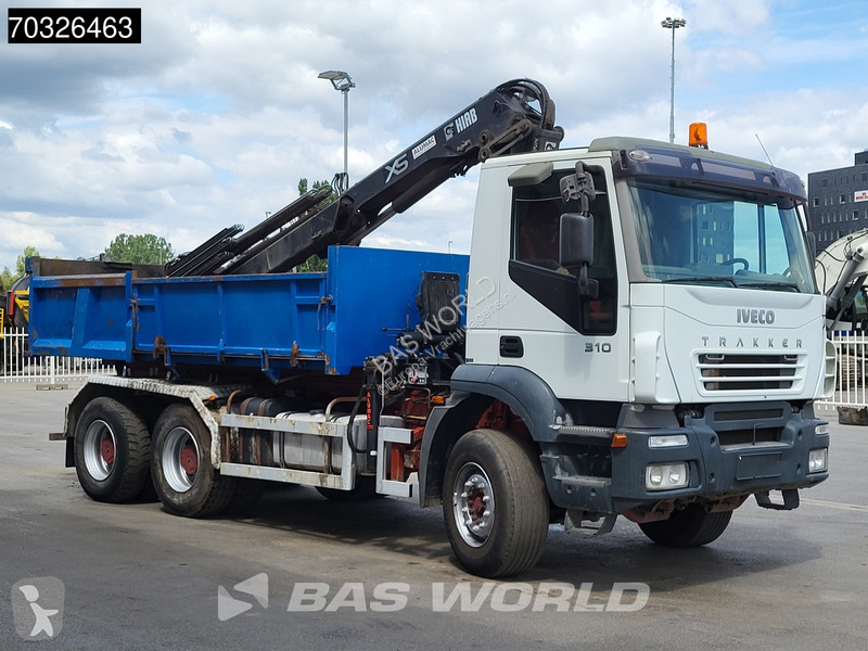 شاحنة Iveco 310 6X4 HIAB 122 Duo Kran Crane 8m3...