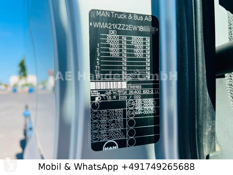 شاحنة MAN 26.400 XLX BL...