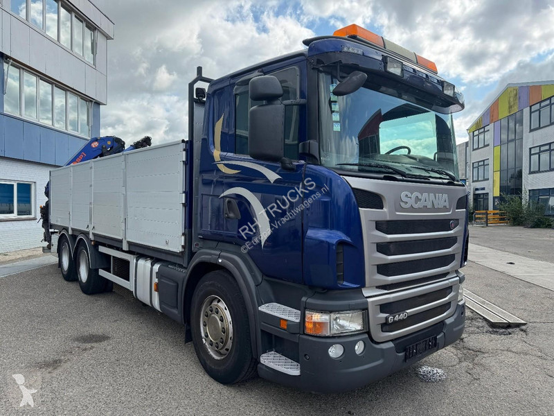 شاحنة Scania G440 6X4 EURO 5 + PM 22SP + REMOTE...