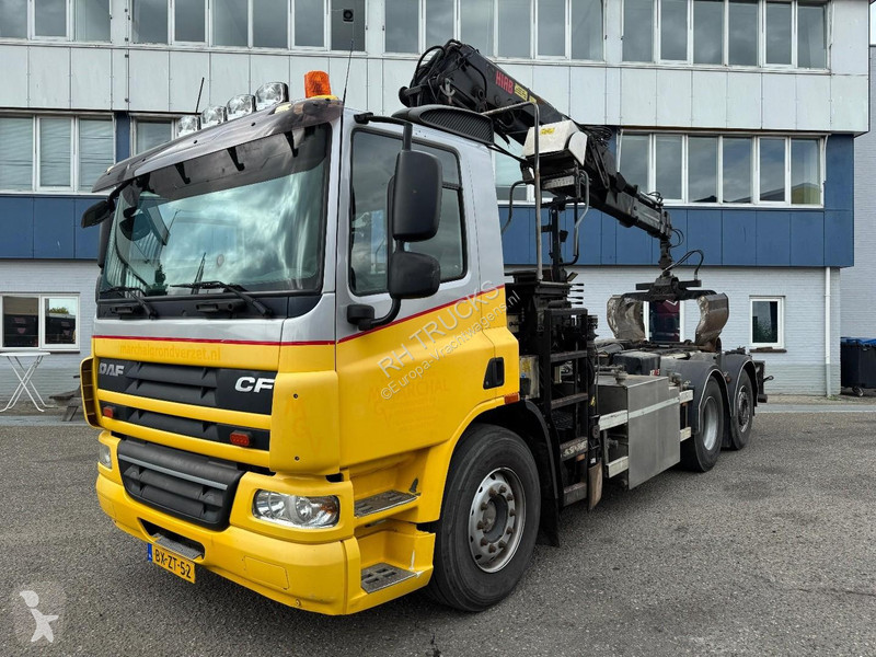 شاحنة DAF 75250 6X2 + HIAB 166 ES-3 + REMOTE +...
