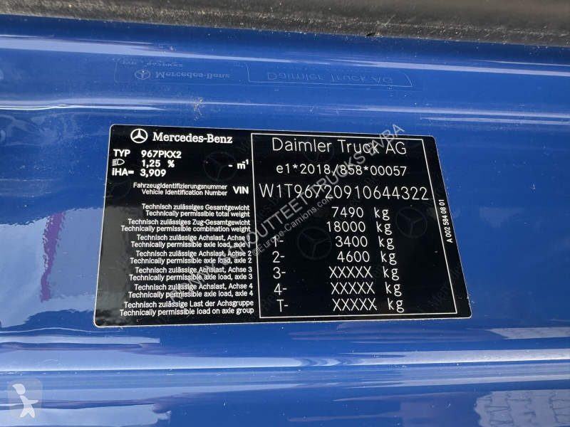 Camion Mercedes Atego 816 K 4x2 Atego 816 K...