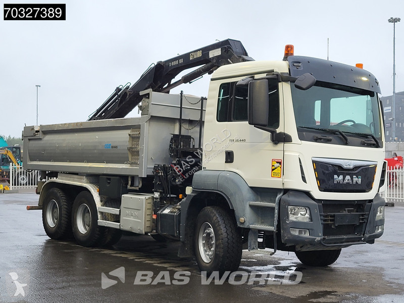 شاحنة MAN 33.440 6X4 HIAB X-HIDUO 188 E-3 Crane...