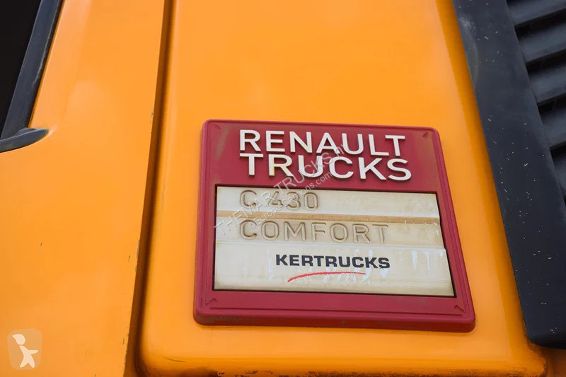 شاحنة Renault C430 Tipper + Crane HMF
